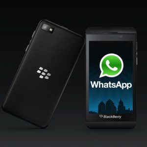 WhatsApp for BlackBerry 10