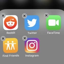 choose app to delete