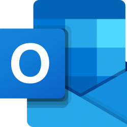 image shows outlook logo
